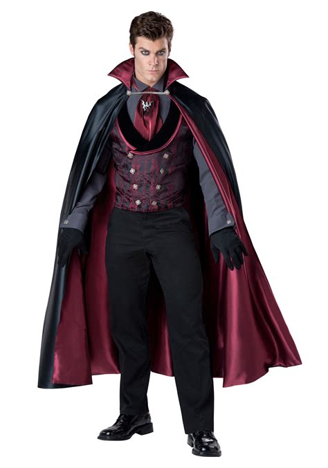 Nocturnal Count Vampire Men's Costume