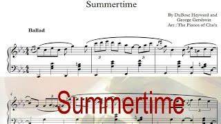 Summertime Gershwin piano sheet - The Pianos of Cha'n Chords - Chordify