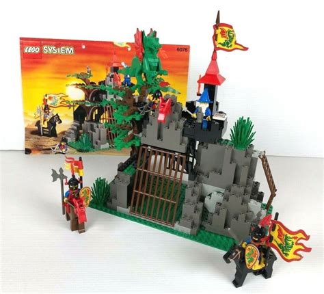 LEGO VINTAGE CASTLE 6076 Dark Dragon's Den COMPLET + INSTRUCTION 1993 ...