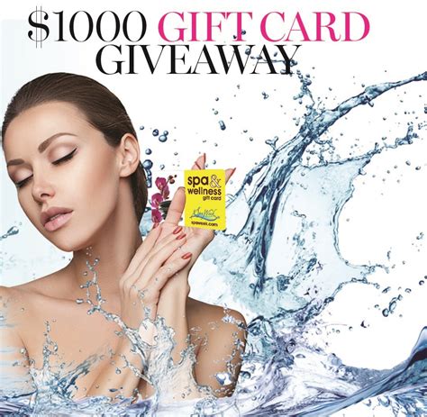 Win a $1,000 Spa & Wellness Gift Card from Spa Week