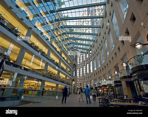 Interior of Vancouver Public Library Stock Photo - Alamy