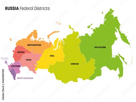 Russia Political Map