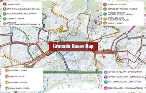 Viajero Florecer Pigmalión granada airport bus route map Unión División ...