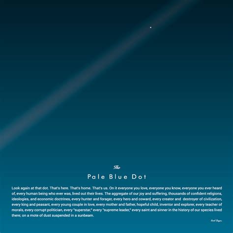 Carl Sagan the Pale Blue Dot Print Poster Print - Etsy New Zealand