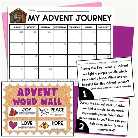 Advent Activities Free - Adventures of a 4th Grade Classroom