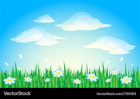 Nature background Royalty Free Vector Image - VectorStock