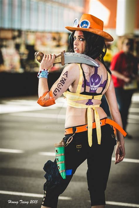 Fem Fire Fist Ace cosplay One Piece - Tiffany Dean by ...