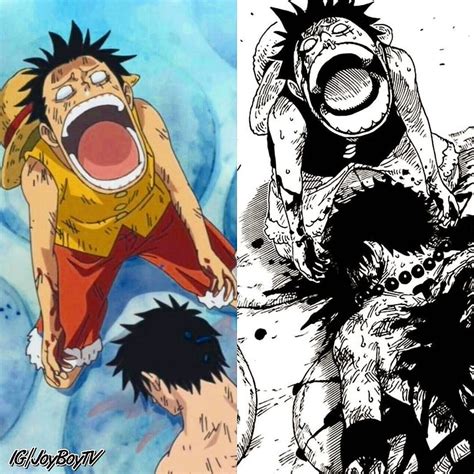 Ace And Luffy Die