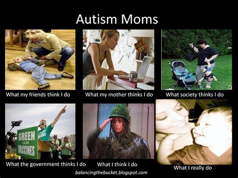 Balancing the Bucket: Autism Mom Meme