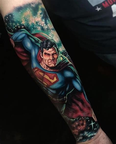 40 Best Superman Tattoo Designs for Men | Awesome Superman Tattoo Ideas ...