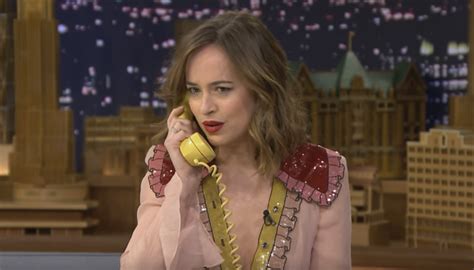 WATCH: Jimmy Fallon and Dakota Johnson Play ‘The Acting Game’