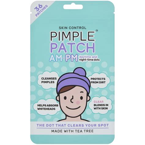 Skin Control Pimple Patch Am & Pm Mixed 36 Pack | Woolworths