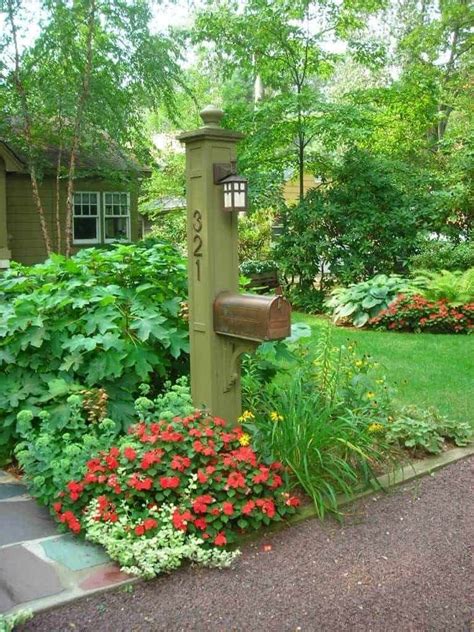 DIY mailbox post designs and ideas - THE HOMESTUD