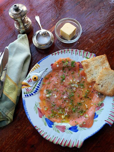 Salmon Carpaccio | Priscilla Martel