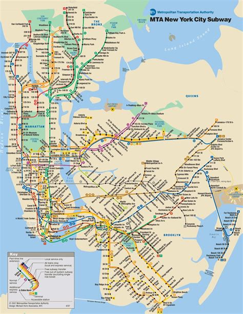 New York Subway Map | newhairstylesformen2014.com