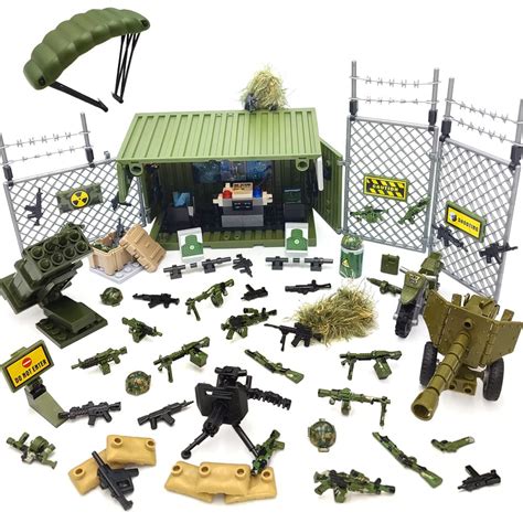 Buy ZHX WW2 Army s Weapons and Armor Toy Thunder Containers Command ...