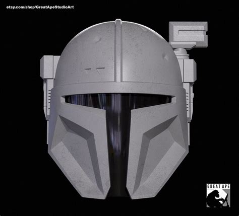 Heavy Infantry 'paz Vizsla' Mandalorian Helmet Digital | Etsy