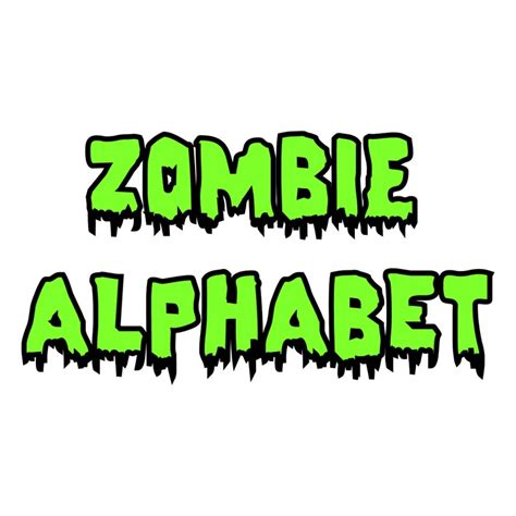 ZOMBIE Alphabet FONT Svg Dripping Letters and Numbers Cricut - Etsy