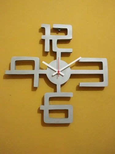 White Numbers Clock, Size: Standard at Rs 1500 in New Delhi | ID ...