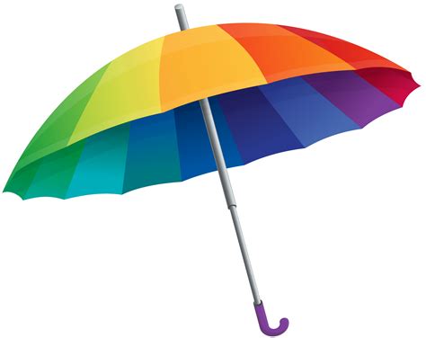 Umbrella Rainbow transparent PNG - StickPNG