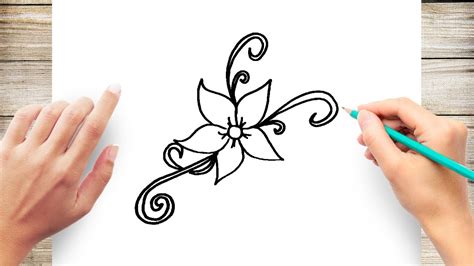 Learn To Draw Flowers Step By Step / Drawing flowers is easy with these ...