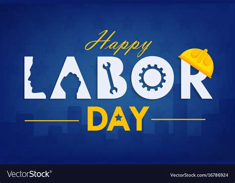 Labor day background design Royalty Free Vector Image