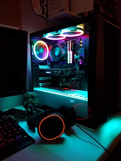 My first gaming pc, I went full rgb : r/gamingpc