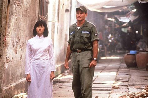 Robin Williams and Chintara Sukapatana in Good Morning, Vietnam (1987 ...