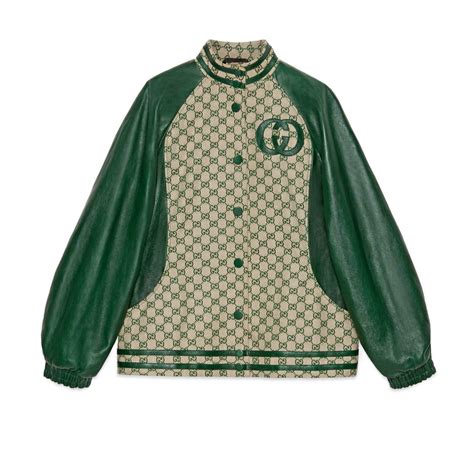 Gucci -dapper Dan Jacket in Green | Lyst