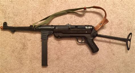 German MP40 Metal Replica Submachine Gun MGC68 - WW2 Toy Gun for ...