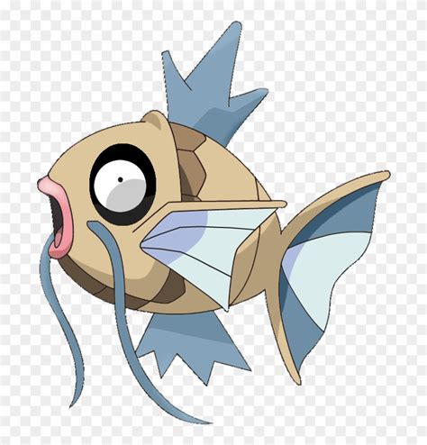 Shiny Magikarp Pokemon Let's Go - Shiny Magikarp Transparent Background ...