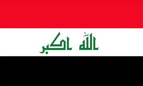 Premium Vector | Iraq flag design illustrations vectors