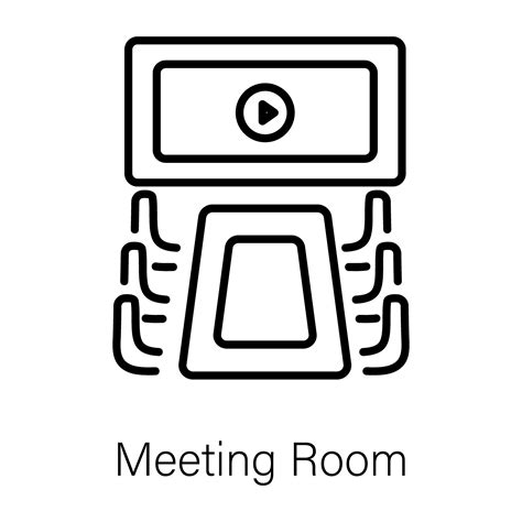 Trendy Meeting Room 36083200 Vector Art at Vecteezy