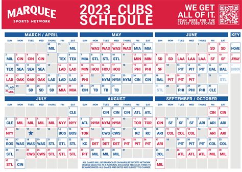 MLB unveils new-look Cubs schedule for 2023 | Chicago Cubs News