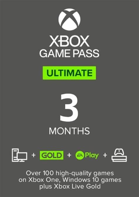 3 Month Xbox Game Pass Ultimate | Xbox One/PC | CDKeys