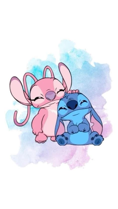 Stitch And Angel Wallpaper - EnWallpaper