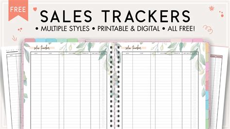 FREE Sales Tracker Template PDF - World of Printables