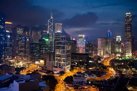 Hong Kong Night View : Free Hong Kong Night View Stock Photo ...