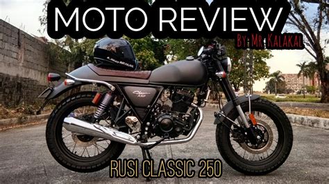 Cafe Racer Rusi Classic 250 | Reviewmotors.co