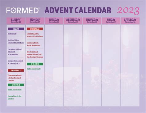 Advent Daily Catholic Resources | FORMED