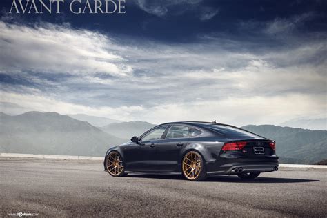 Black and Gold Never Go Out of Style:Custom Black Audi S7 on Avant ...