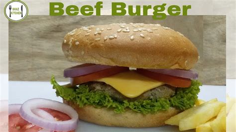 Beef Burger Pakistani Style Recipe | Beef Patty & Beef Burger Recipe ...