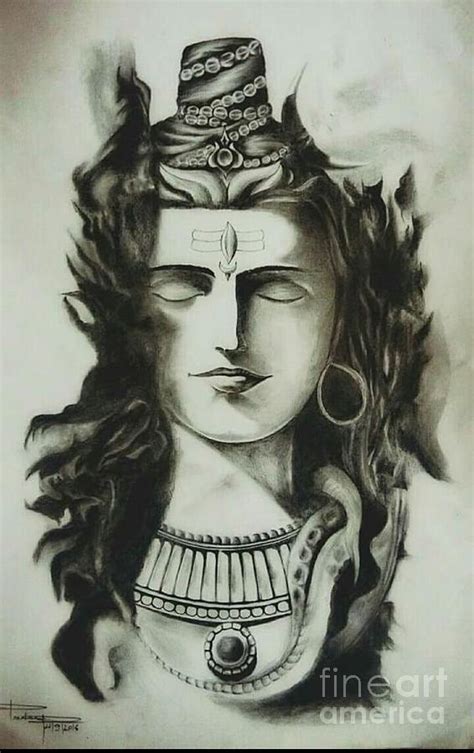 Lord shiva Pencil art Drawing by Pradeep Prajapati - Pixels