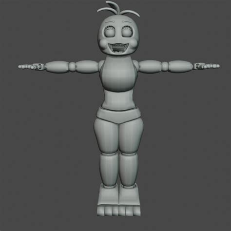 3D file FIVE NIGHTS AT FREDDY'S Toy Chica 2 FILES FOR COSPLAY OR ...