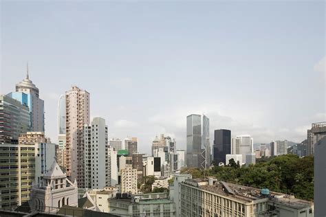 Hong Kong Central Skyline From Mid by Pawel Toczynski