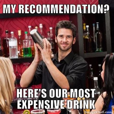 15 Bartender Memes That Are Purely Hilarious - SayingImages.com ...