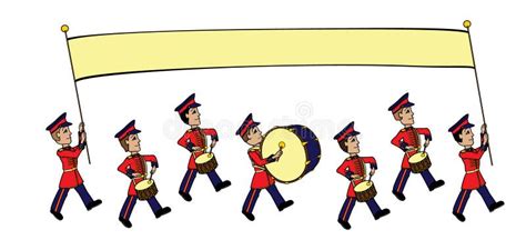 Cartoon Marching Band : Marching Band Cartoon | Bodenowasude