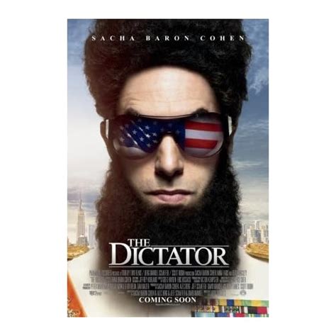 Amazon.com : THE DICTATOR movie poster flyer 11 x 17 inches Sacha Baron ...