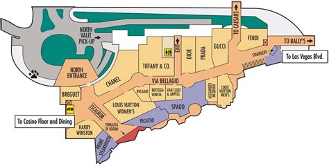 Bellagio Hotel Map in 2021