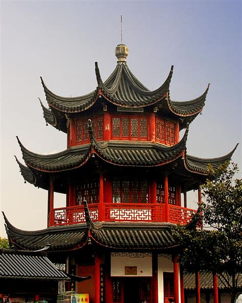 Buddhist Pagoda - Shanghai China Photograph by Alexandra Till - Pixels